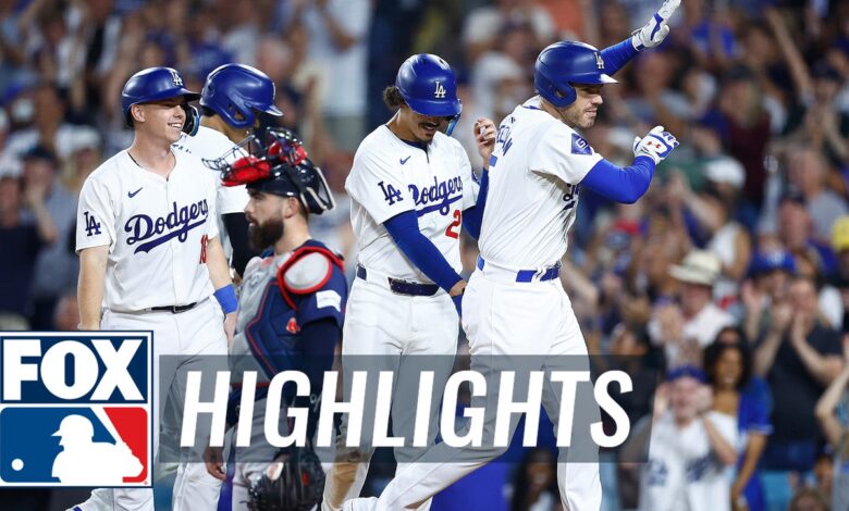 Red Sox vs. Dodgers Highlights
