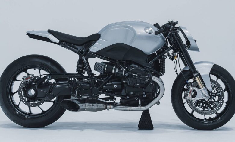The Futurist: A BMW R nineT cafe racer outfitted with 3D printed parts