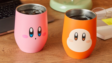 Kirby and Waddle Dee tumblers
