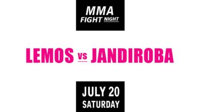 Amanda Lemos vs Virna Jandiroba full fight video UFC Vegas 94 poster by ATBF