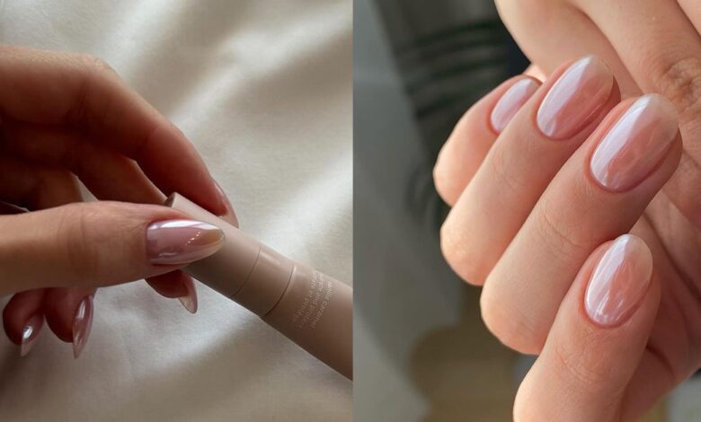 Glass nails are the latest trend that is overtaking enamel nails