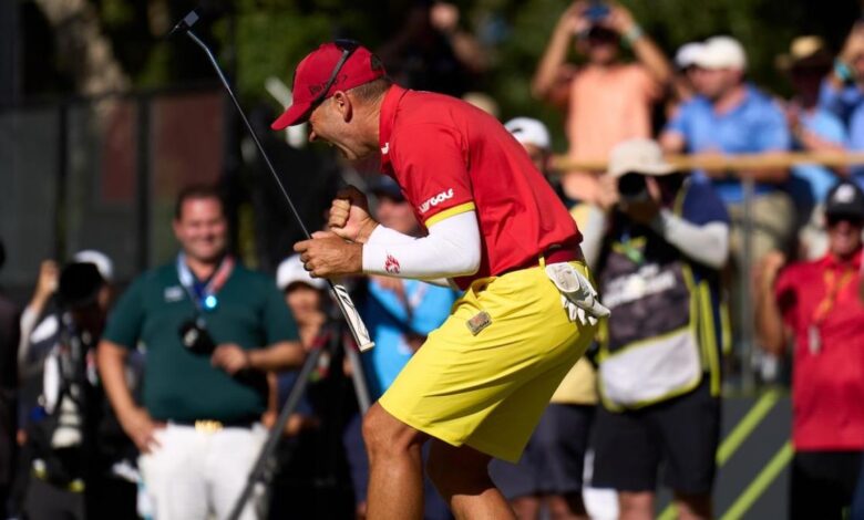 Sergio Garcia wins LIV Andalucia in play-off after failing to qualify for 2024 British Open