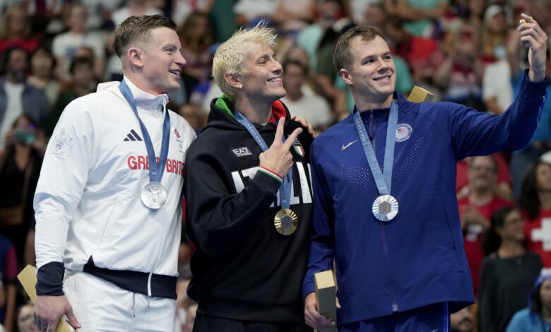 British Olympic swimming star Adam Peaty has COVID: NPR