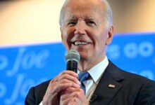 Biden tells campaign staff he's staying in the race: NPR