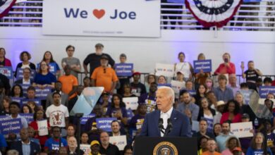 Biden punches Trump and the press and lays out 100-day plan: NPR