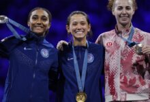 U.S. Team Wins Gold and Silver in Women's Fencing at Paris Olympics: NPR