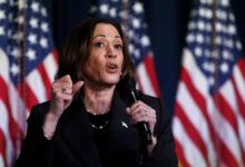 Trump White House officials back Kamala Harris