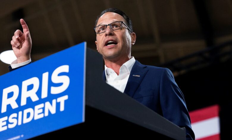 Pennsylvania Gov. Shapiro Cancels Hamptons Trip, Days Before Vice President Harris Is Unveiled