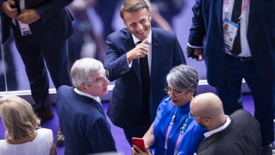 French political tensions return as Olympics end