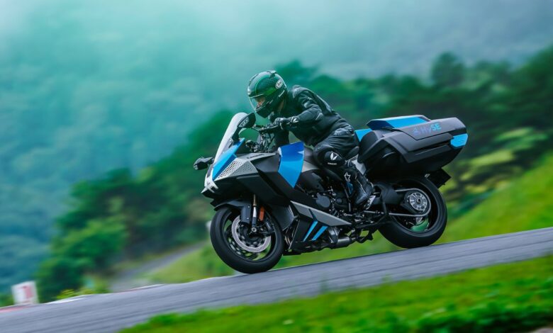 Kawasaki launches hydrogen-powered motorcycle