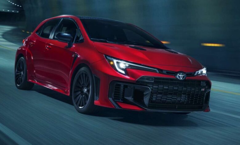 2025 Toyota GR Corolla facelift – new 8-speed auto, revised chassis, new front bumper increases cooling