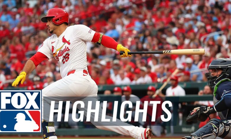 Rays vs. Cardinals Highlights