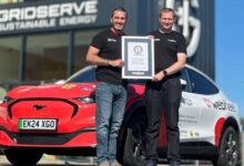 Ford Mustang Mach-E sets new EV distance record – 916 km on a single charge over 24 hours in the UK