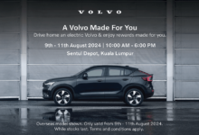 You mentioned 'A Volvo Made For You', Sentul Depot, 11-9 Ogos - you will receive a bonus worth RM43k!