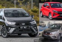 A-segment car sales in Malaysia - see how Perodua Axia, Bezza and Proton Saga compare