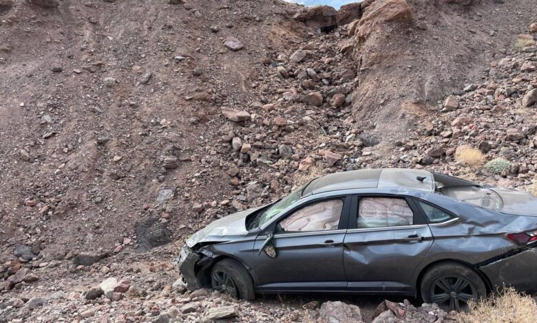 Death Valley hiker dies of heat exhaustion after crashing car after hiking on 119-degree day