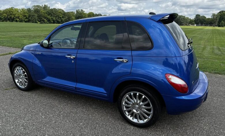 You can buy this pristine Chrysler PT Cruiser Turbo with just 1,700 miles and a manual transmission.