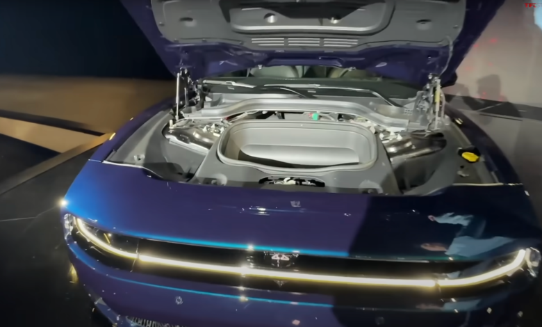 Dodge Charger Daytona EV has a front trunk, but costs more than other cars today