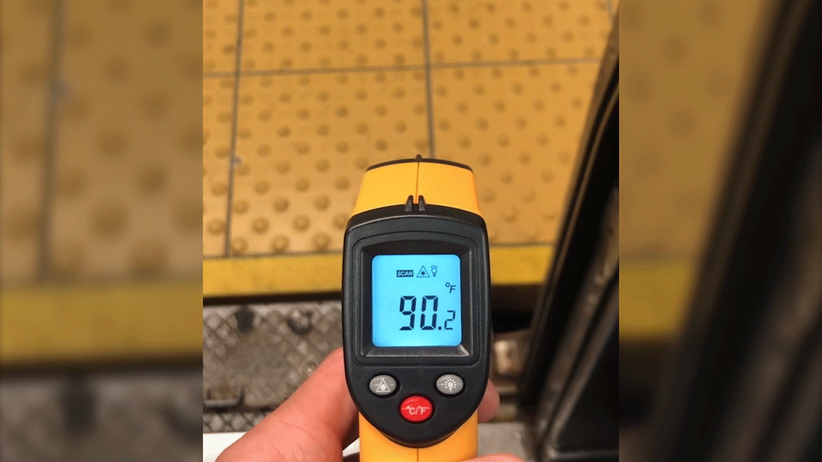 New York Subway Doubles as a 100-Degree Sauna in the Summer