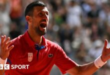 Novak Djokovic beats Carlos Alcaraz to win Olympic tennis gold medal and complete 'Golden Slam'