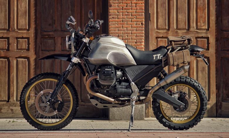 Dakar Dreaming: Classic Co.'s Moto Guzzi V85 TT rally bike