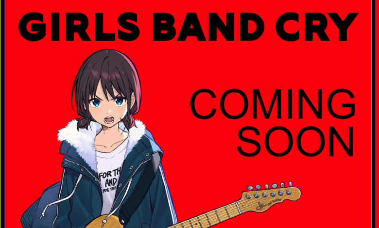 Art of Nina From Girls Band Cry announcing something coming soon