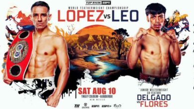 Luis Alberto Lopez Vargas vs Angelo Leo full fight video poster 2024-08-10