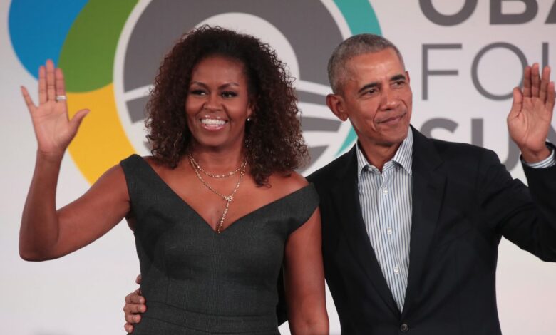 Michelle Obama shared a sweet birthday wish to Barack