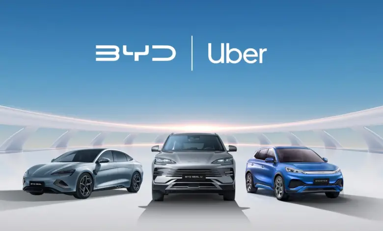 Uber and BYD partner to produce electric and self-driving cars