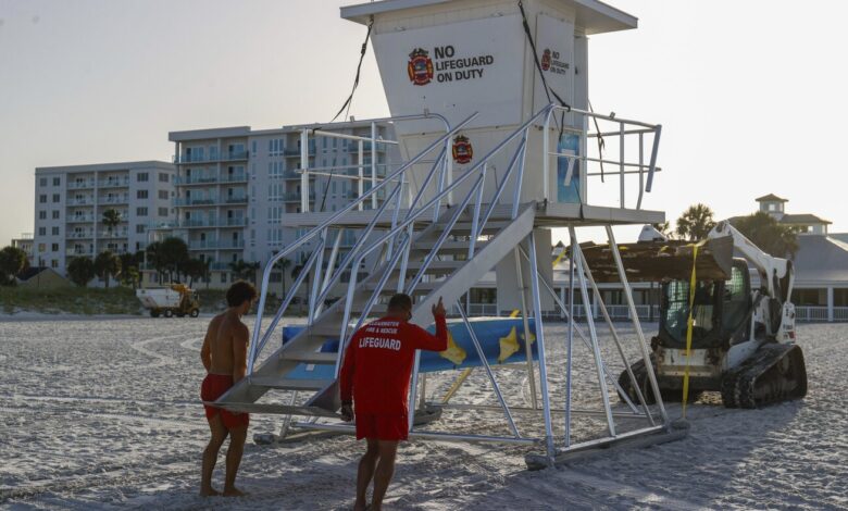 Tropical Storm Debby Moves Across the Gulf Toward Florida With Hurricane Warning: NPR