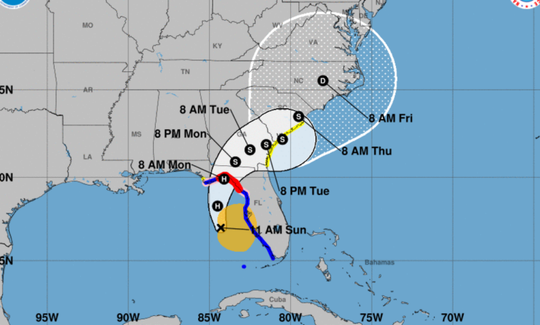 Hurricane Debby Nears Florida as It Brings Heavy Rain Across the Southeast: NPR