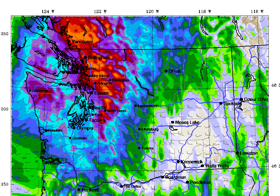 Record-breaking rainfall to hit Northwest Washington