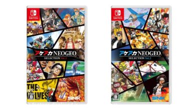 SNK Announces ACA NEOGEO Selection Vol. 1 and Vol. 2 for Switch