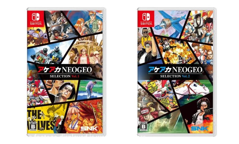 SNK Announces ACA NEOGEO Selection Vol. 1 and Vol. 2 for Switch