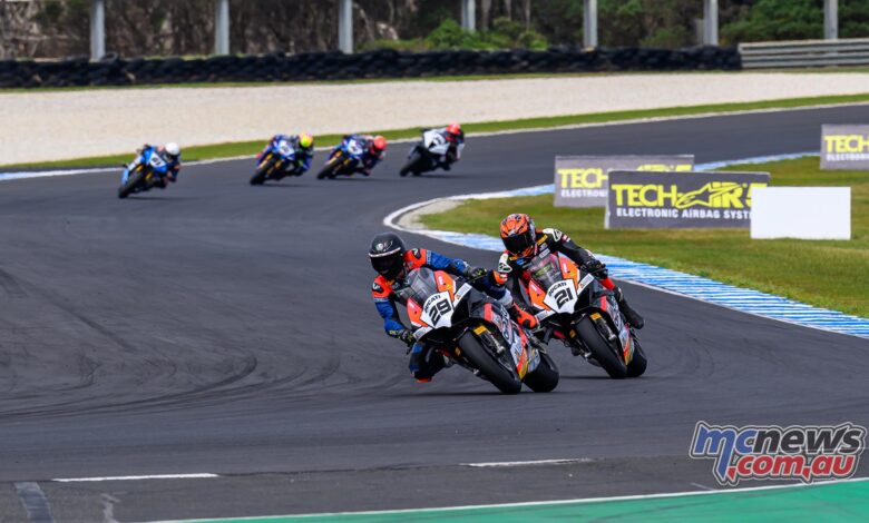 Full recap of the opening Superbike race at Phillip Island