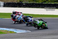 Báo cáo cuộc đua Supersport một và cuộc đua hai từ Phillip Island ASBK