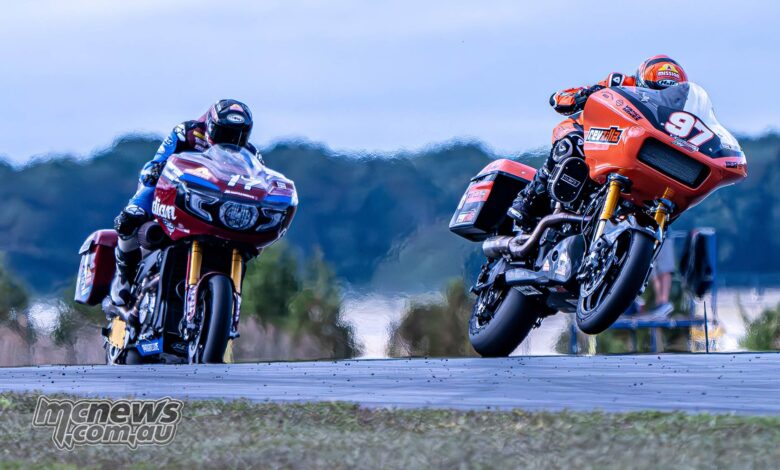 King of the Baggers Race reports from NJMP