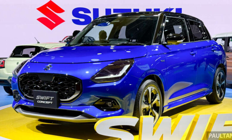 2025 Suzuki Swift Sport to get 1.4T four-cylinder mild-hybrid; 150 PS/240 Nm, 6sp manual and auto, 960 kg