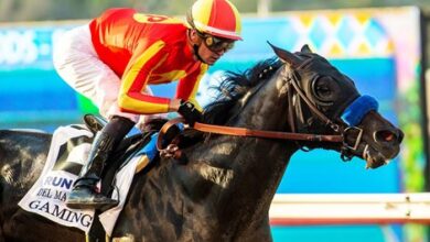 Gaming Continues Strong to Conquer Del Mar Futurity