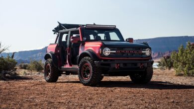 Ford Bronco Thief Tries to Drive Over Cop Car, Knows Not All Off-Road Vehicles Are Monster Trucks