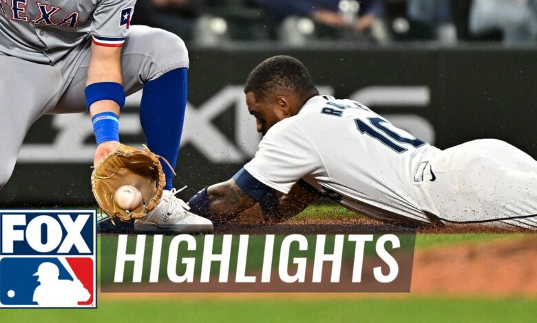 Rangers vs. Mariners Highlights