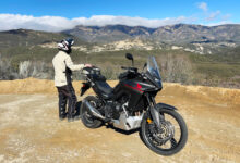 California Motorcycle Ride Four Counties Honda Transalp