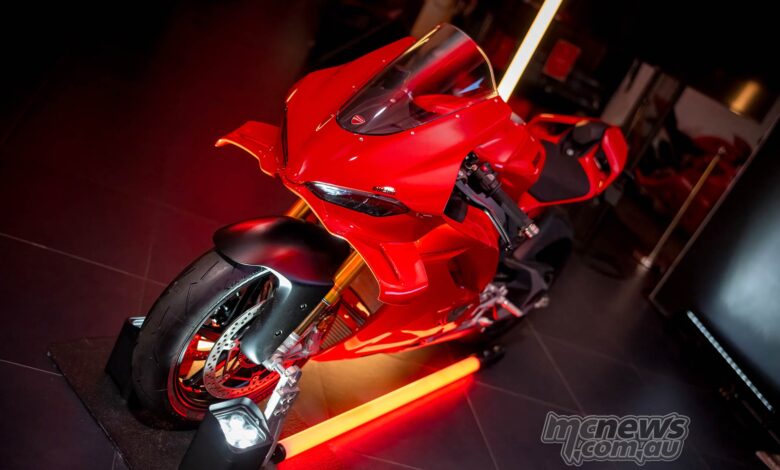 Seventh generation Ducati Panigale V4 unveiled in Melbourne