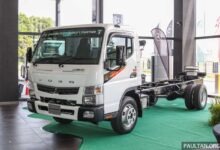 2024 Mitsubishi Fuso Canter TF in Malaysia – Euro 5, B30 biodiesel compatible; DCT; airbag, ESP standard