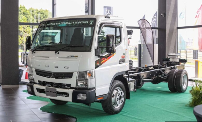 2024 Mitsubishi Fuso Canter TF in Malaysia – Euro 5, B30 biodiesel compatible; DCT; airbag, ESP standard