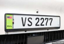 JPJePlate for EVs launched – Euro-style embossed design with Malaysia flag, embedded RFID, RM98