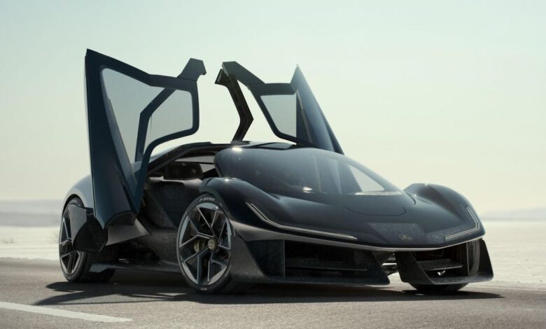 Lotus previews future sports cars with EV concept