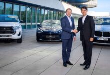 BMW's production fuel cell electric car to debut in 2028; fuel cell powertrain to be jointly developed with Toyota