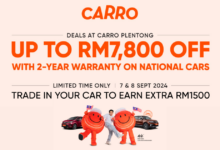 Visit Carro Retail Experience Centre in Plentong this weekend - Proton, Perodua promotions, overtrade support