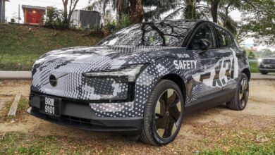 Volvo EX30 EV with teaser camo spotted on-the-road – customer launch event at KL Base, September 26-29